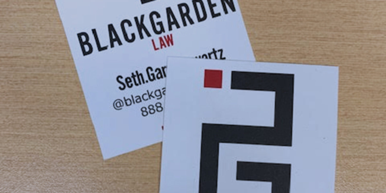 blackgarden law, logo design, Design5sixty4, graphic design, colorado springs, albuquerque, santa fe, pueblo, colorado, new mexico