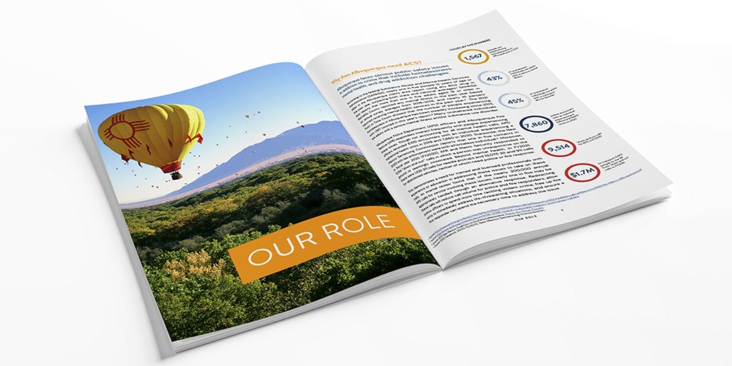 albuquerque community safety, publication design, Design5sixty4, graphic design, colorado springs, albuquerque, santa fe, pueblo, colorado, new mexico